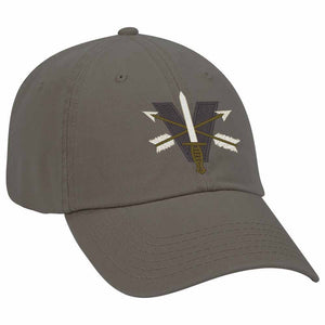 5th Special Forces Group Black NUMERAL SERIES Ball Cap