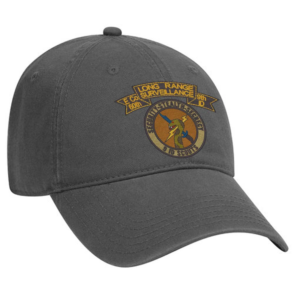 9th Infantry LRS Coin and Scroll Ball Cap