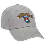 9th Infantry LRS Patch and Scroll Ball Cap