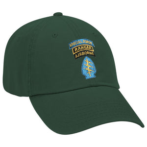 Special Forces SSI Ranger Color Ball Cap