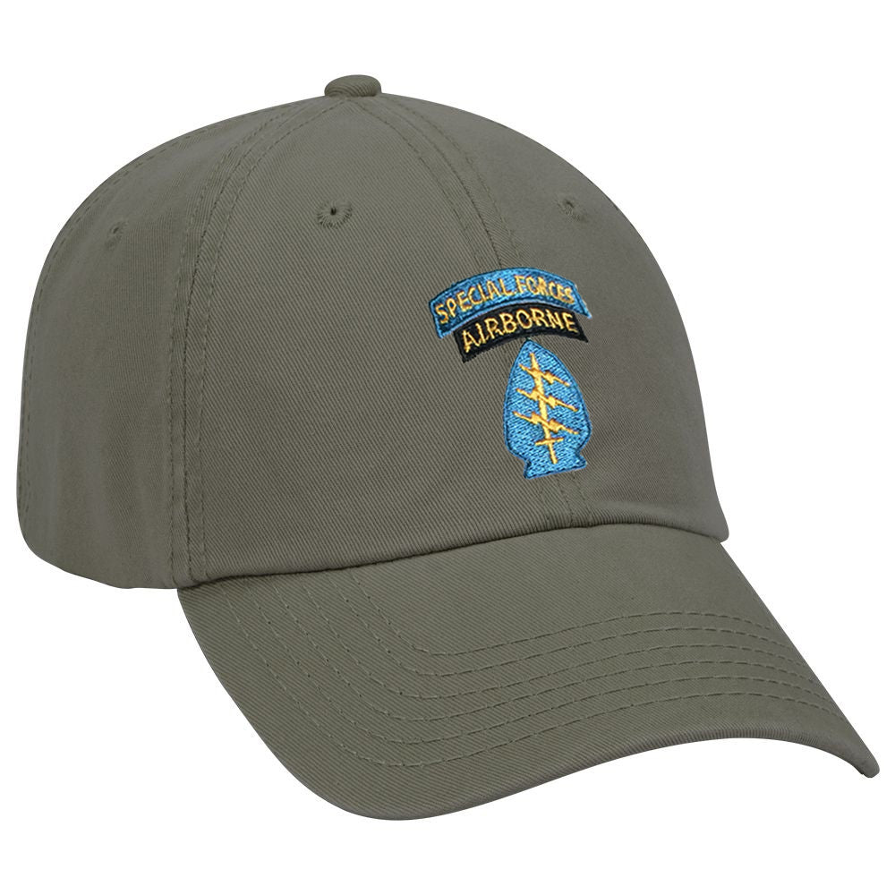 Special Forces SSI Color Ball Cap