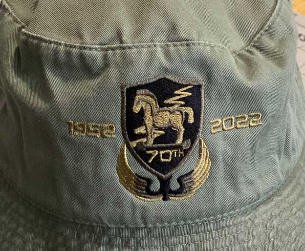 10th Special Forces Group 70th Anniversary Subdued MESH Ball Cap