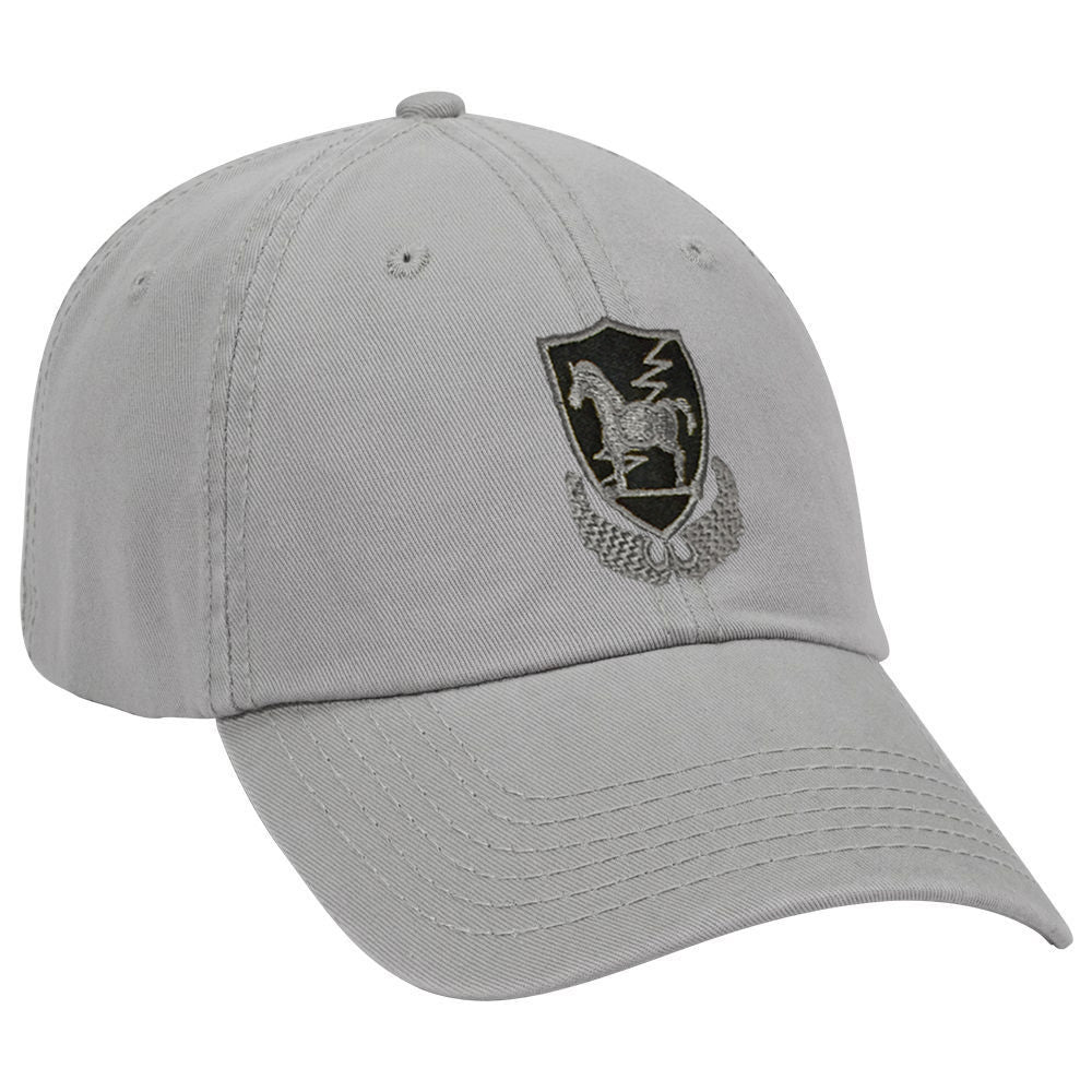 Trojan Horse Gray Subdued Ball Cap